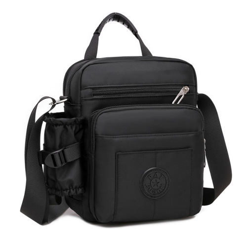 Men‘s Messenger Bag Leisure Travel Bag Lightweight Oxford Cloth Men‘s Handbag Simple Men‘s Shoulder Business Bag