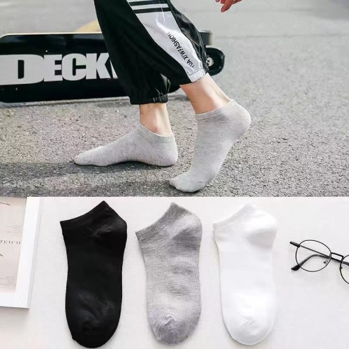 Socks Male Socks Men‘s Socks Summer Thin Low Cut Sports Boat Socks Stall Wholesale Factory Direct Sales