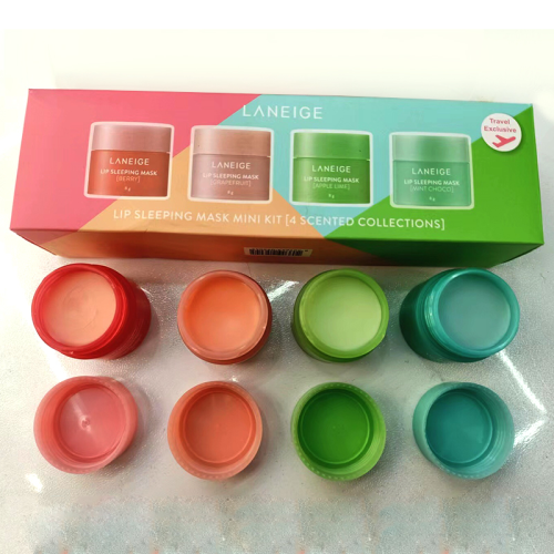 sleep lip mask set box moisturizing lip lines daily night repair lip mask