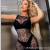 DAN NA SHU fishnet bodystocking Sexy Underwear Clothes Combination Jumpsuit Hollow-out plus Size Fishnet Clothes
