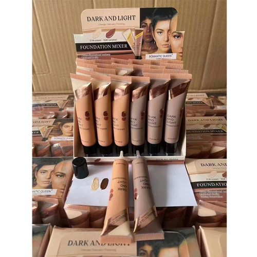 Cross-Border E-Commerce Exclusively for Lightweight Concealer Foundation Cream Waterproof Non-Stuck Powder Factory Wholesale 