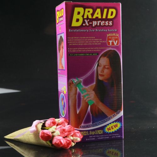 hair braiding device braidx-press fast hair braiding device automatic twist head braiding device hairdressing hair modeling kit
