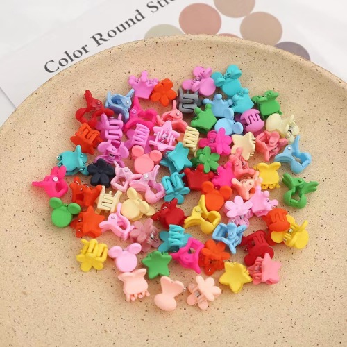children‘s simple hairpin internet celebrity 2023 new small clip cute candy color hairpin hair accessories baby small clip