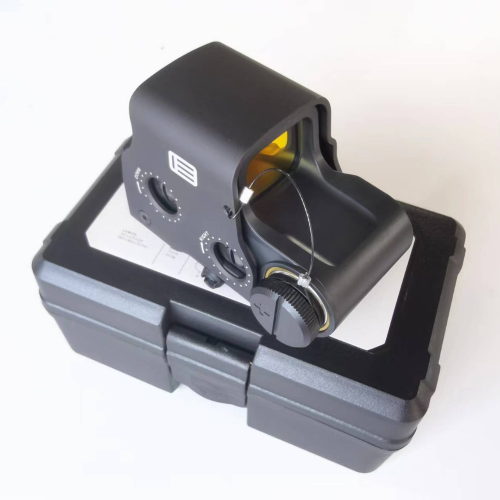New Holographic 558 HD Iris Non-Sunglasses Transparent Red Film Full Metal Telescopic Sight Gift Box
