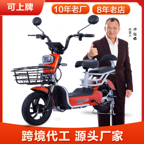 （Exclusive export） jingjing New National Standard Electric Car Adult Electric Bicycle Wholesale Factory