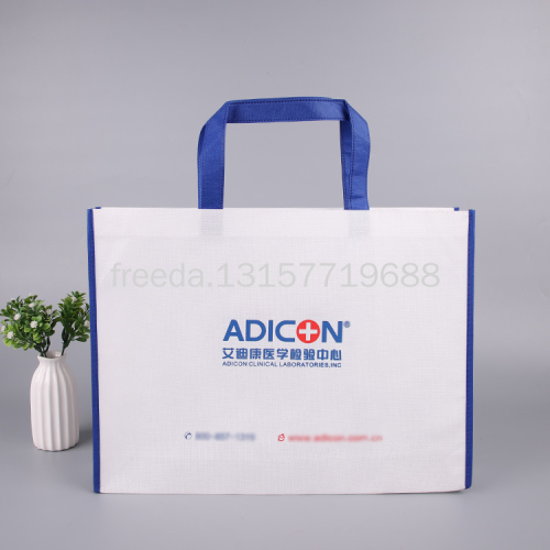 factory wholesale non-woven bags customization logo accordion insert shopping bag wholesale tee-dimensional color oxford cloth bag