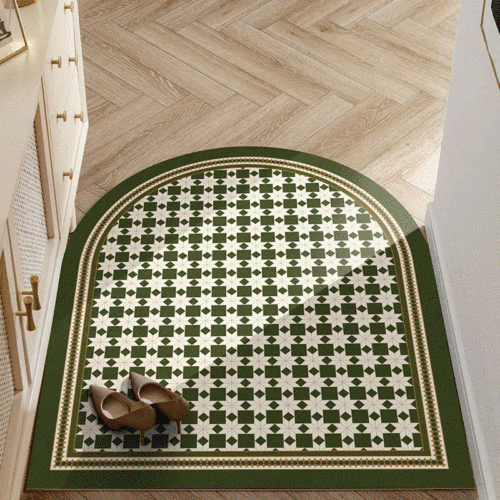 household entrance door mat scrub brown checkerboard bathroom mat black and white plaid ins kitchen carpet full shop