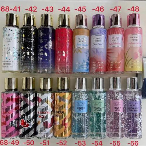 foreign trade hot sale victoria‘s secret 250ml body mist body spray perfume women‘s perfume factory direct sales