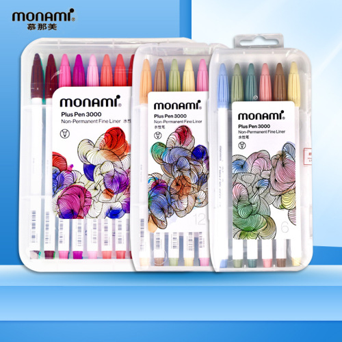 murami p3000 pen clip-on multi-color highlighter bright color candy color for students macaron color
