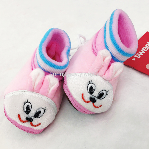 spring lady baby‘s shoes winter thicken thermal soft bottom toddler 0-june male baby girl shoes baby shoes