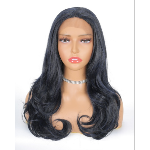 newlook women‘s wig black median to long volume wig in stock