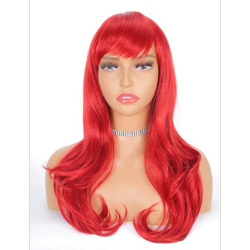 new look chemical fiber wig european and american big wave dyed wig in stock