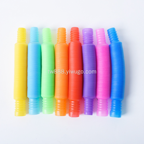 Yiwu UV Plastic Processing Cylinder Stretchable Bellows 360 Degrees Spray Painting Color Printing Useful Tool for Pressure Reduction Wipe Pp Water