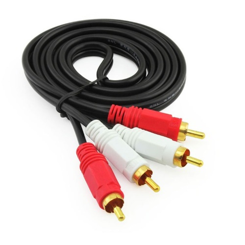 5 M 2 to 2 Lotus Line Speaker Cable Two to Two Lotus Audio Cable Computer Accessories Wholesale