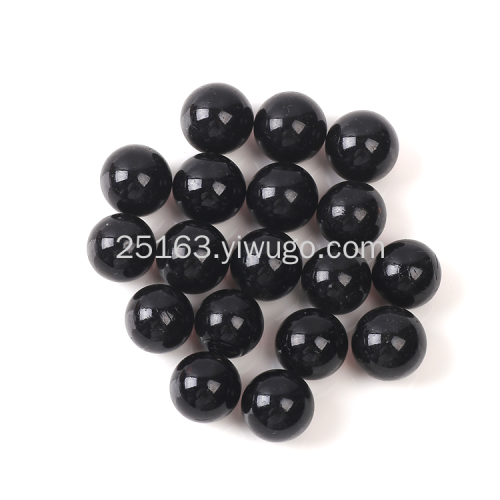 10mm Porcelain Black Glass Marbles 12/14mm Pure Black Ball 16mm Decorative 2.2cm/25-200mm Black Beads