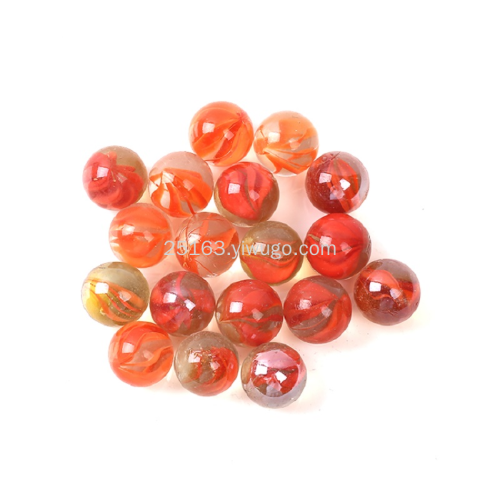 50 14mm Marbles 1.4cm Clapping Music Colored Glass Balls