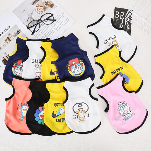 Puppy clothes Small Dog Funny Cat Bixiong Fadou Bomei Small Dog Summer Summer Vest Thin
