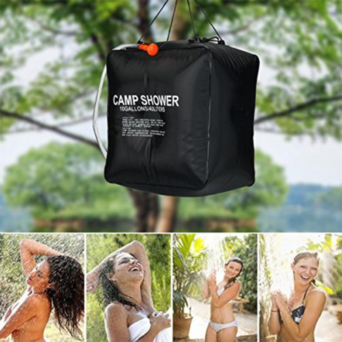 travel wash bag outdoor bath water bag solar bath bag 40l