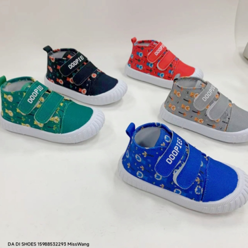 Foreign Trade Custom Printed Cloth Children‘s Shoes @ Any Color Can Be Customized