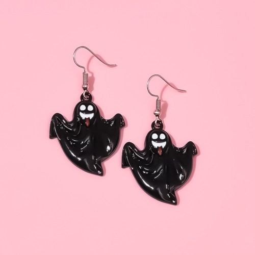 cross-border e-commerce europe and america online best-selling product party decorations halloween ghost exaggerated horror ghost eardrops earrings