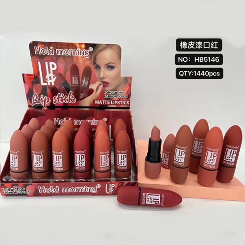 Wholesale Matte Finish Long-Lasting Moisturizing Lip Balm Velvet Moisturizing Matte Lipstick for E-Commerce