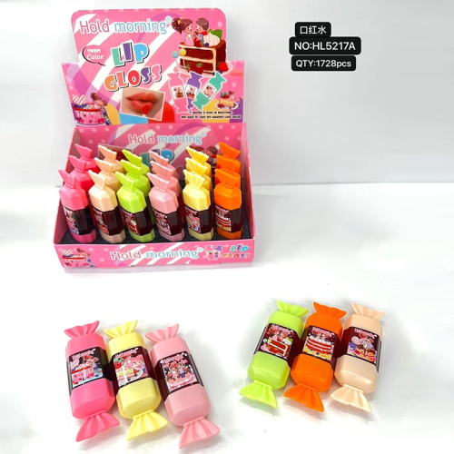 Candy Lipstick Liquid Lip Gloss Non-Stick Cup Lipstick Water Non-Fading Cross-Border E-Commerce Wholesale