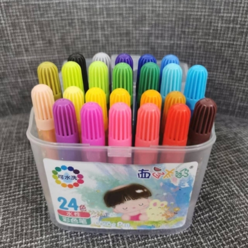 24-color barrel color pen