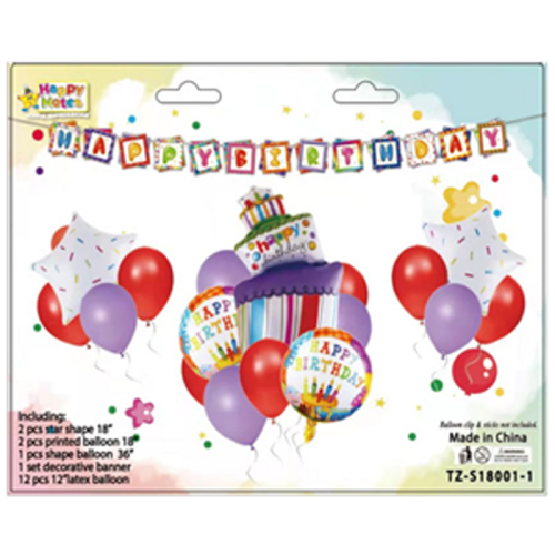 holiday supplies happy birthday happy birthday party decoration balloon background arch suit