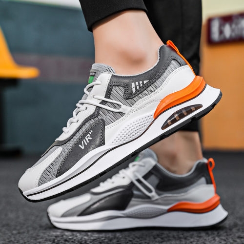 Autumn Men‘s Shoes Summer Breathable Mesh Surface 2022 New Sports Running Leisure Autumn Summer Dad Fashion Shoes