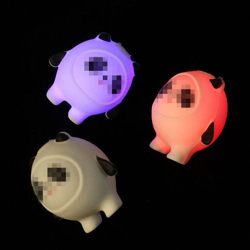 popular decompression magic panda light-emitting push small gift toy factory night market stall hot supply