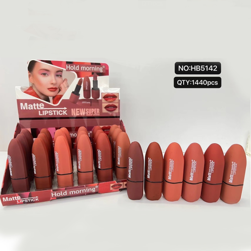 bullet lipstick foreign trade makeup spot wholesale non-stick cup non-fading moisturizing color