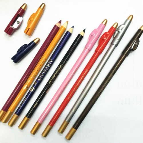 with Penknife Eyebrow Pencil Eyeliner Cosmetic Brush Dozens of Colors for Foreign Trade Wholesale
