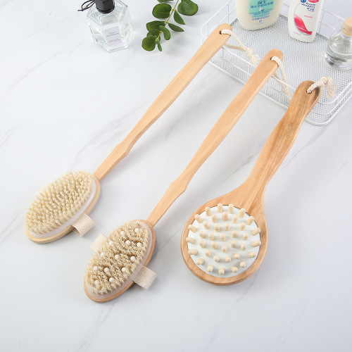 long handle bath brush soft hair body don‘t ask people bath brush soft hair massage rub back brush bath artifact cleaning brush