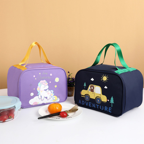 cartoon thickened portable insulation bag waterproof large capacity insulated lunch box bag lunch bag