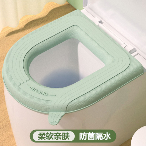 Toilet Seat Cushion Summer Household Waterproof Toilet Cushion Four Seasons Universal Closestool Cushion Thickened Toilet Pad Toilet Cover
