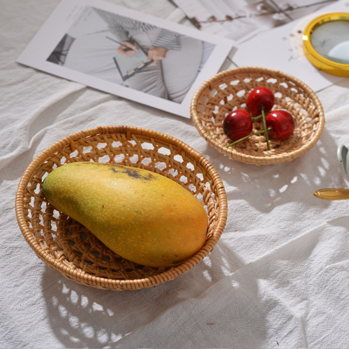 korean japanese towel holder candy snack nut melon seed plate fruit cake storage shooting props basket