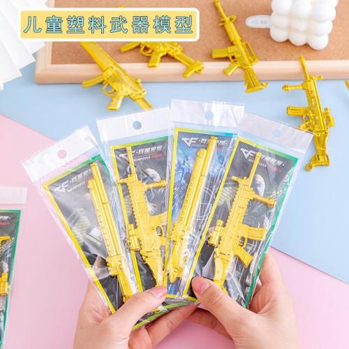 Children‘s Plastic weapon Model Mini Weapon Jesus Survival Chicken Plastic Sword Kindergarten Primary School Hot Sale