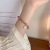 High Sense Opal Bracelet Crystal String Beads Pearl Bracelet Women's Niche Korean Light Luxury Girlfriends Bracelet Wholesale