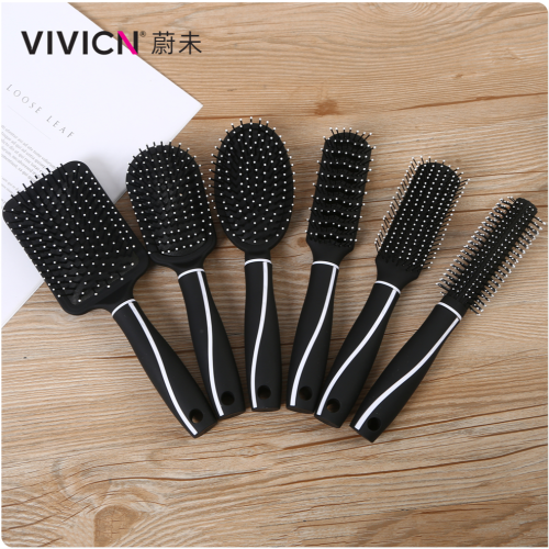 [Weiwei] Household Curly Hair Comb Airbag Massage Comb Men‘s and Women‘s Air Cushion Comb Hair Cylinder Roller Comb Inner Buckle Shape