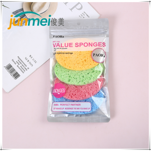 [Junmei] Cleaning Sponge Face Wash Sponges Powder Puff Cellulose Sponge Super Absorbent