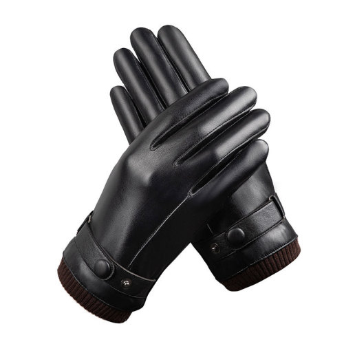 warm gloves winter men and women plus velvet thick windproof waterproof driving electric car gloves outdoor factory direct sales