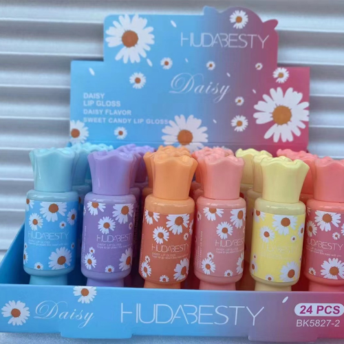 Little Daisy Candy Lip Lacquer Lipstick Water No Stain on Cup Lip Lacquer Long Lasting Color Rendering Foreign Trade