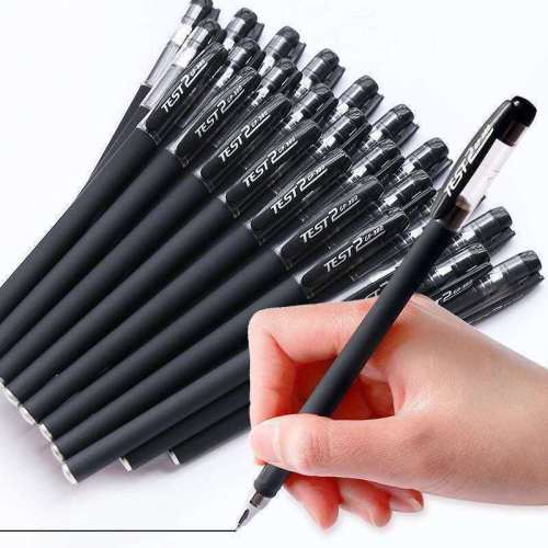 Gp380 Frosted Rod Gel Pen 0.5 Black Pen Students‘ Supplies Ball Pen Signature Water-Based Paint Pen Office Stationery Wholesale