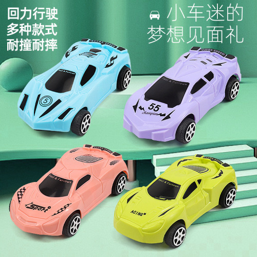 cross-border boys‘ car toys children‘s pull-back drop-resistant crash-resistant small racing stall hot-selling supply toys wholesale