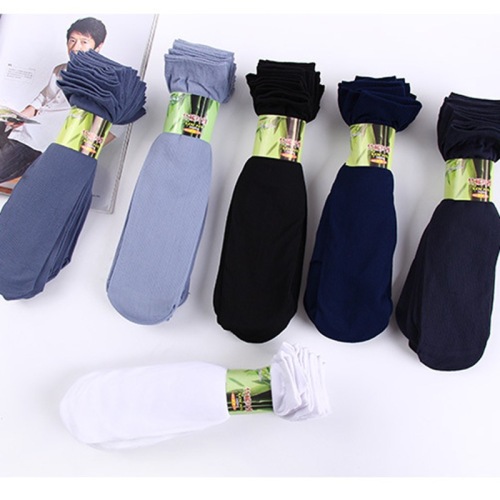 Spring and Summer New Men‘s Short Stockings Summer Thin Business Ice Silk Bamboo Fiber Tube Socks Breathable Men‘s Socks Wholesale