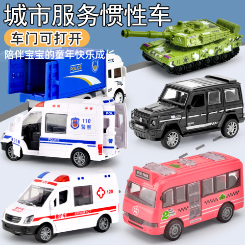tiktok net red children‘s toy boy stall toy inertia toy car model simulation engineering vehicle toys wholesale