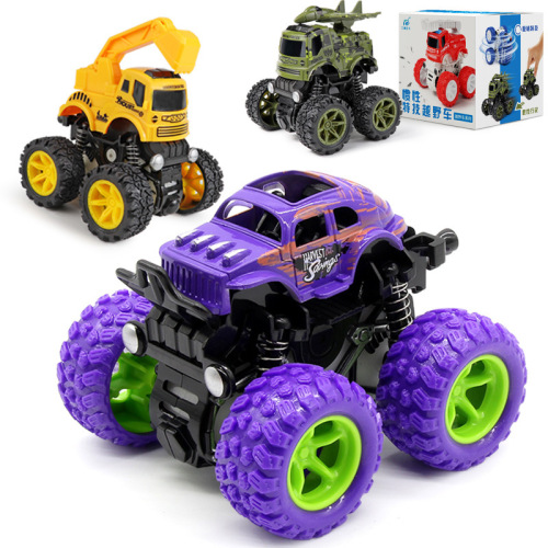 Best-Seller on Douyin Internet Celebrity Children‘s Toys Boys Fire-Fighting off-Road Inertia Engineering Vehicle Night Market Stall Small Toys Wholesale