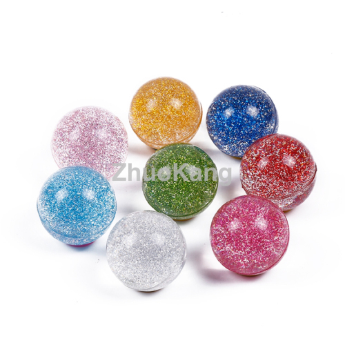 27mm Transparent Ball Fine Powder Elastic Ball Transparent Floating Water Elastic Ball Children‘s Toy Colorful Water paradise Ball