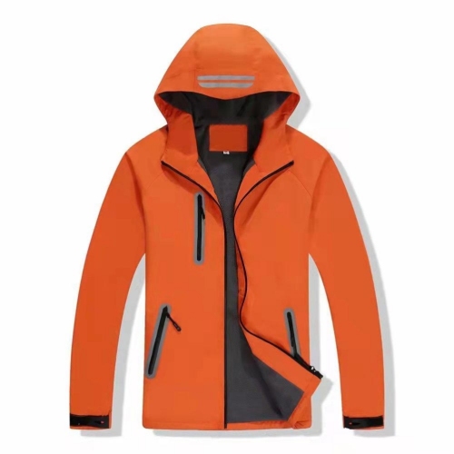 one-piece jacket fleece-lined one-piece jacket thickened jacket support customization