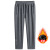 2022 Autumn and Winter New Men's Velvet Padded Casual Pants Cotton Korean Style Thickened Track Pants plus Size Men's Pants Fat Man